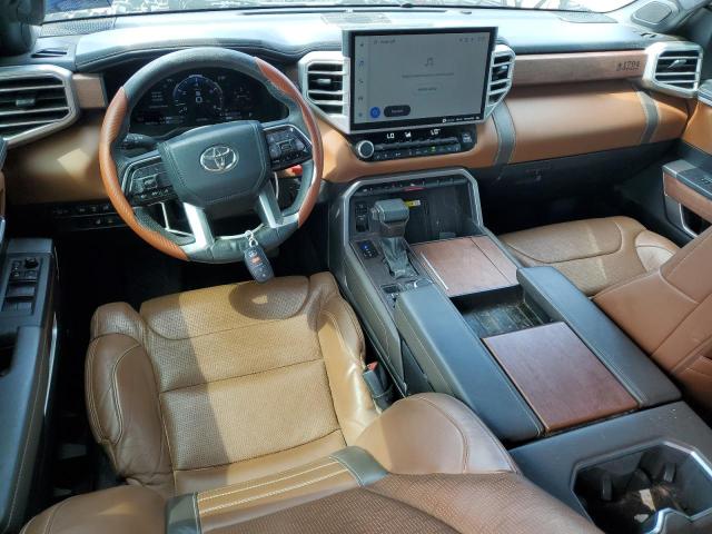 5TFMA5DB6NX003197 - 2022 TOYOTA TUNDRA CREWMAX PLATINUM ნაცრისფერი ფოტო 8