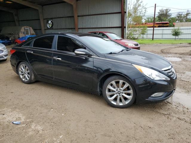 5NPEC4ABXCH454624 - 2012 HYUNDAI SONATA SE BLACK photo 4