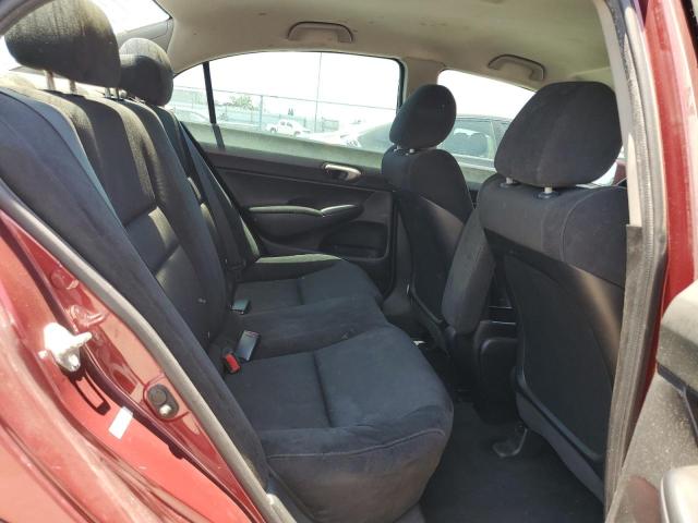 19XFA1F69BE001599 - 2011 HONDA CIVIC LX-S Tünd qırmızı foto 10