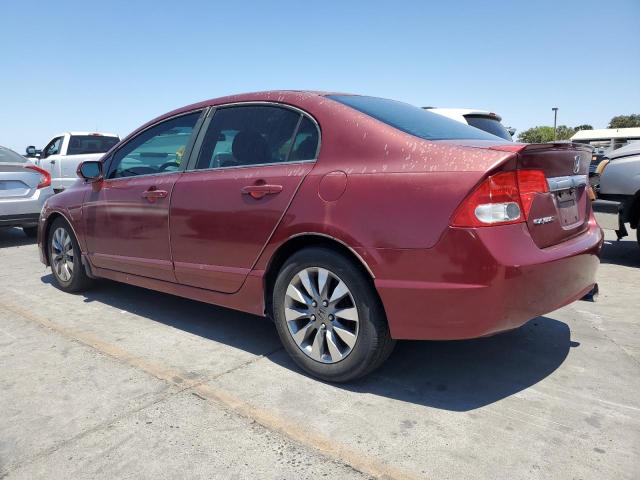 19XFA1F69BE001599 - 2011 HONDA CIVIC LX-S Tünd qırmızı foto 2