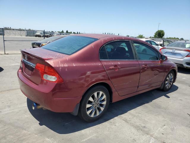 19XFA1F69BE001599 - 2011 HONDA CIVIC LX-S Tünd qırmızı foto 3