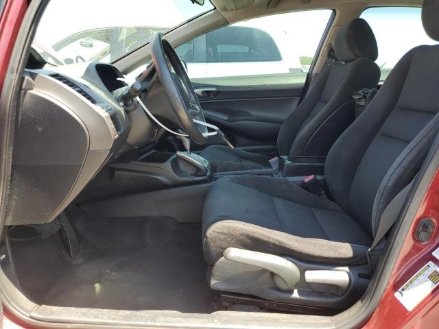 19XFA1F69BE001599 - 2011 HONDA CIVIC LX-S Tünd qırmızı foto 7