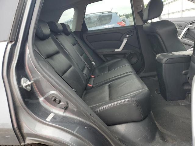 5J8TB18218A012037 - 2008 ACURA RDX GRAY photo 10