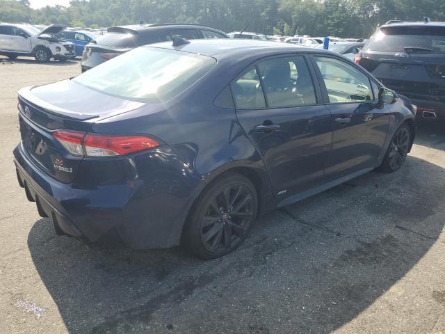 JTDBDMHEXRJ006819 - 2024 TOYOTA COROLLA LE BLUE photo 3