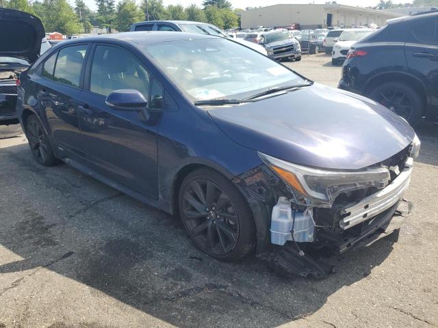 JTDBDMHEXRJ006819 - 2024 TOYOTA COROLLA LE BLUE photo 4