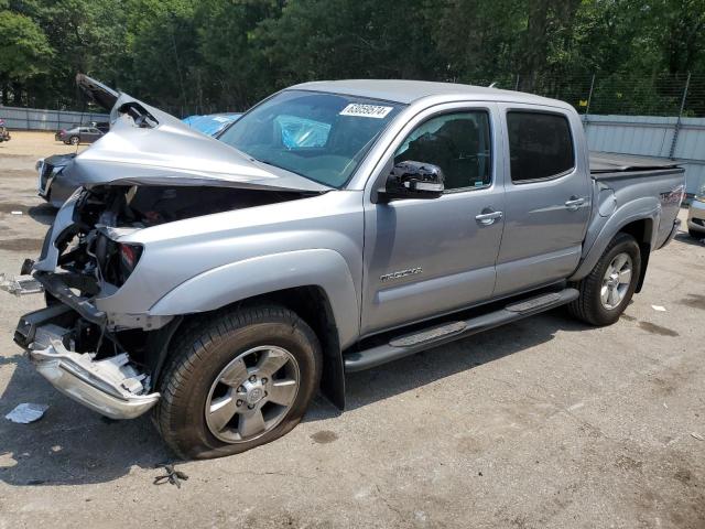 3TMLU4EN9FM186656 - 2015 TOYOTA TACOMA DOUBLE CAB SILVER photo 1