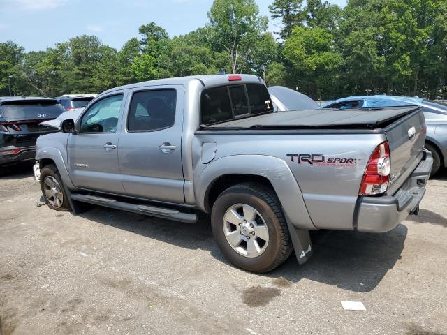 3TMLU4EN9FM186656 - 2015 TOYOTA TACOMA DOUBLE CAB SILVER photo 2