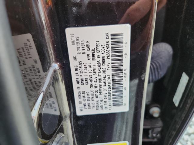 19UUB2F52HA000941 - 2017 ACURA TLX TECH BLACK photo 13