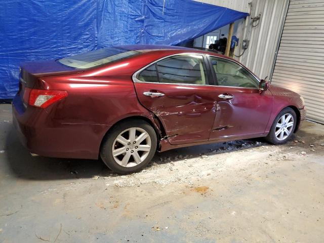 JTHBJ46G872103620 - 2007 LEXUS ES 350 MAROON photo 3