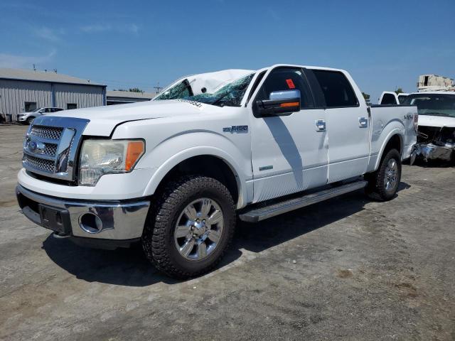 1FTFW1ETXBFC12938 - 2011 FORD F150 SUPERCREW WHITE photo 1