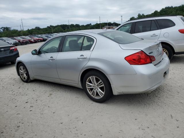 JN1CV6AR7AM455553 - 2010 INFINITI G37 SILVER photo 2