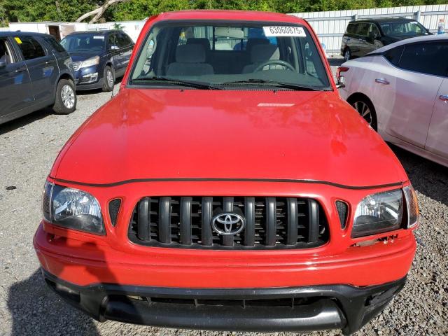 5TEGN92N54Z335001 - 2004 TOYOTA TACOMA DOUBLE CAB PRERUNNER RED photo 5