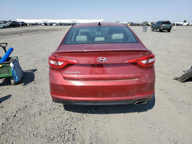 5NPE24AF8GH398338 - 2016 HYUNDAI SONATA SE RED photo 6