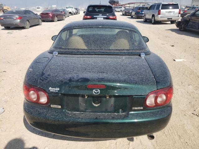 JM1NB353510210129 - 2001 MAZDA MX-5 MIATA BASE GREEN photo 6