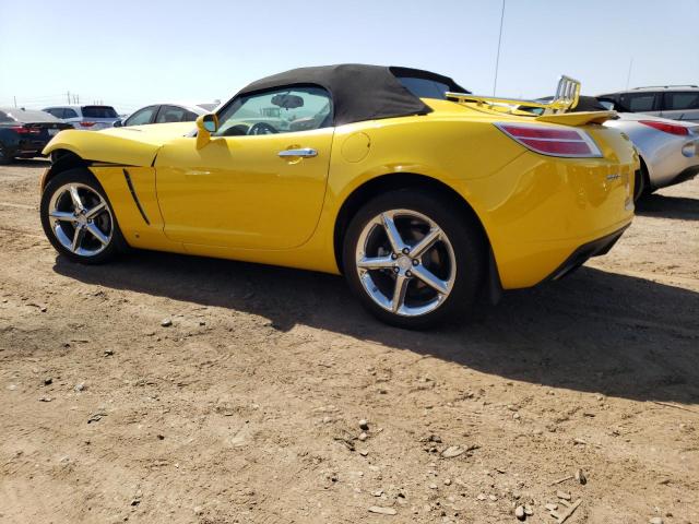 1G8MG35X88Y122441 - 2008 SATURN SKY REDLINE YELLOW photo 2