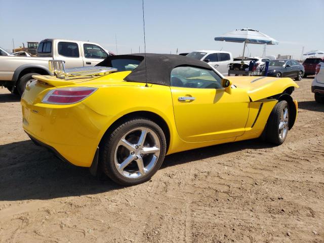 1G8MG35X88Y122441 - 2008 SATURN SKY REDLINE YELLOW photo 3