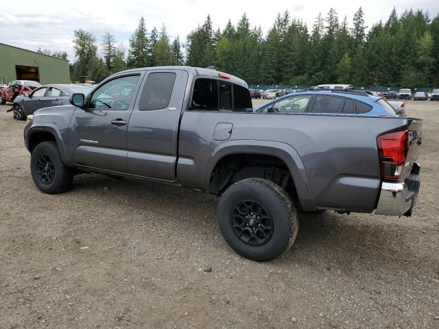 3TYSZ5AN7LT005160 - 2020 TOYOTA TACOMA ACCESS CAB GRAY photo 2