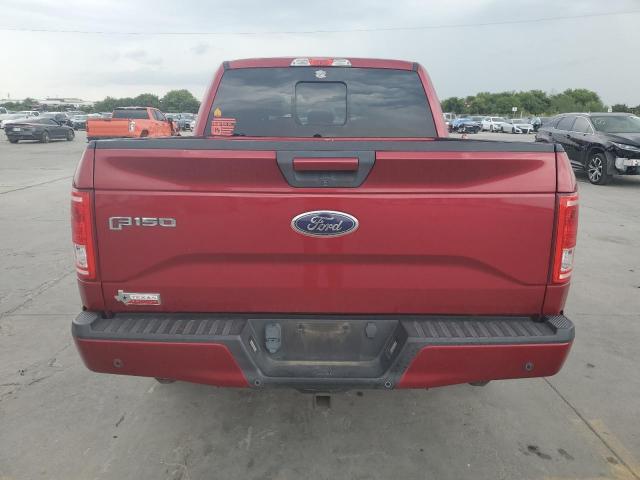 1FTEW1CP6GKF63460 - 2016 FORD F150 SUPERCREW MAROON photo 6