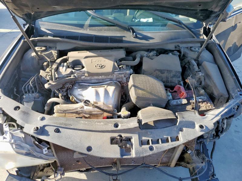 4T4BF1FK5CR206872 - 2012 TOYOTA CAMRY BASE BLACK photo 11