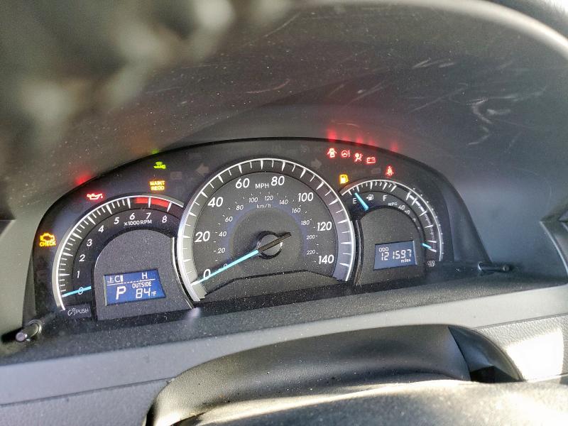 4T4BF1FK5CR206872 - 2012 TOYOTA CAMRY BASE BLACK photo 9