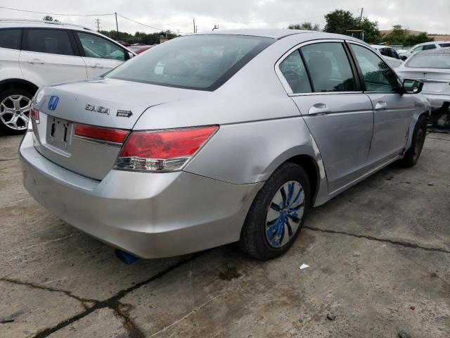 1HGCP2F30BA091422 - 2011 HONDA ACCORD LX SILVER photo 3