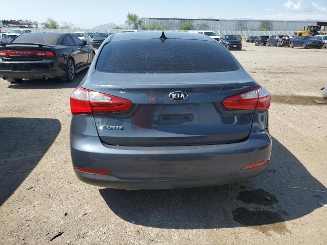 KNAFK4A60G5555037 - 2016 KIA FORTE LX CHARCOAL photo 6