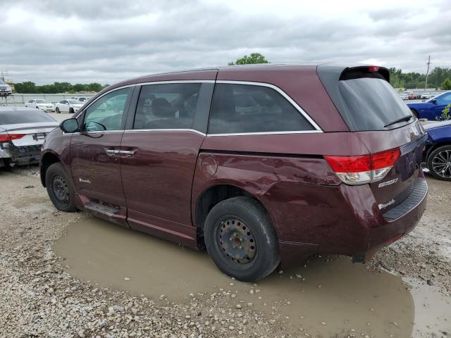 5FNRL5H48EB125243 - 2014 HONDA ODYSSEY EX Kastanienbraun Foto 2