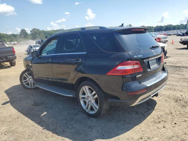 4JGDA5HB8FA523024 - 2015 MERCEDES-BENZ ML 350 4MATIC BLACK photo 2