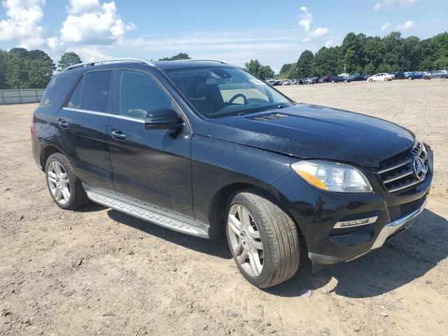 4JGDA5HB8FA523024 - 2015 MERCEDES-BENZ ML 350 4MATIC BLACK photo 4