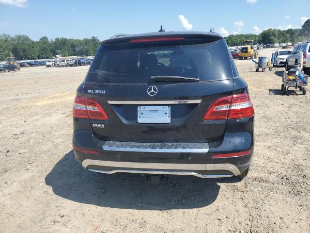 4JGDA5HB8FA523024 - 2015 MERCEDES-BENZ ML 350 4MATIC BLACK photo 6