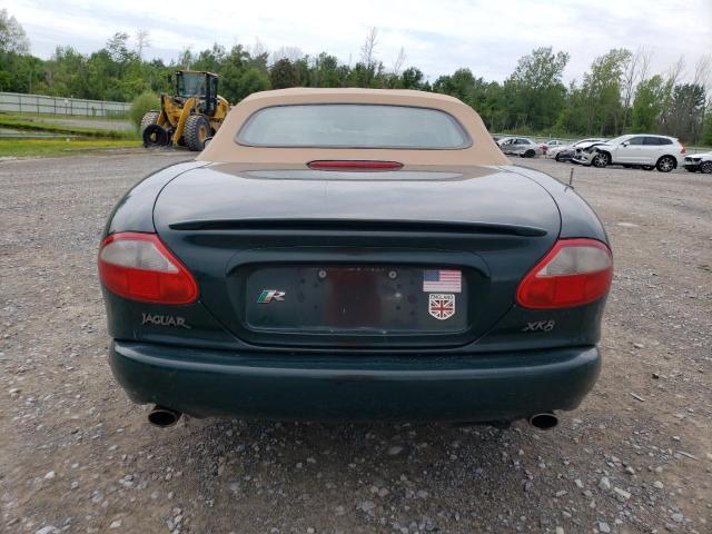 SAJGX2744VC009628 - 1997 JAGUAR XK8 GREEN photo 6