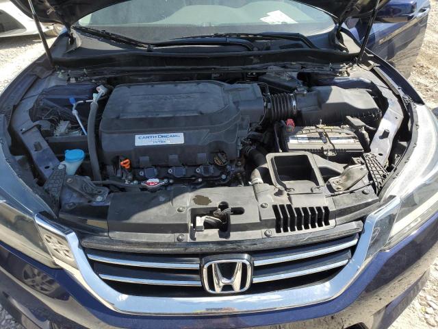 1HGCR3F87DA021995 - 2013 HONDA ACCORD EXL BLUE photo 11