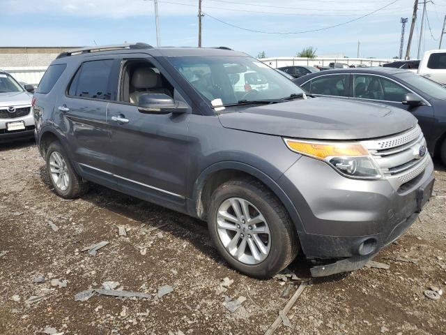 1FM5K8D89DGA14017 - 2013 FORD EXPLORER XLT CHARCOAL photo 4