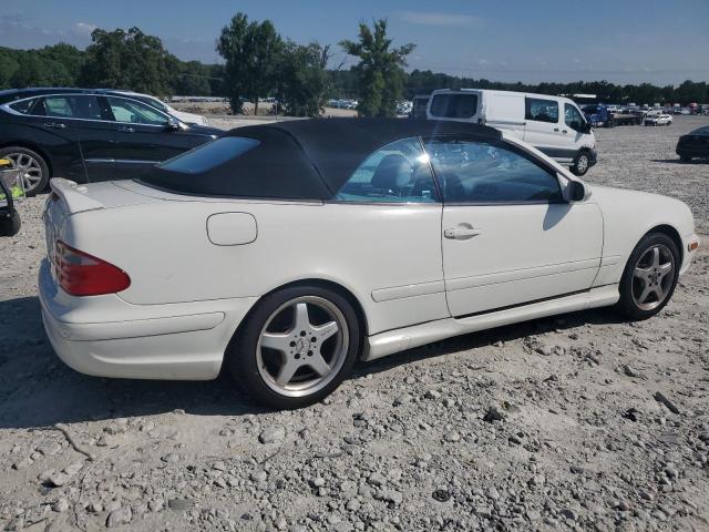 WDBLK70G83T140179 - 2003 MERCEDES-BENZ CLK 430 WHITE photo 3