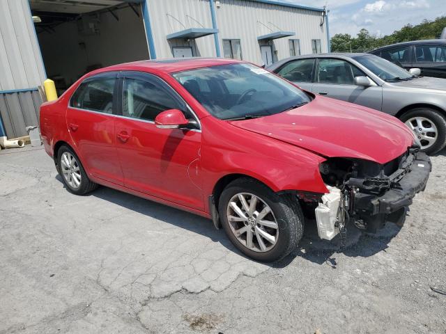 3VWRZ7AJ7AM020058 - 2010 VOLKSWAGEN JETTA SE RED photo 4