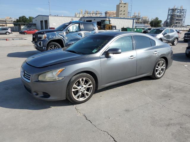 1N4AA5AP9EC498673 - 2014 NISSAN MAXIMA S GRAY photo 1