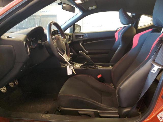 JF1ZNAA13D1711879 - 2013 TOYOTA SCION FR-S ნარინჯისფერი ფოტო 7