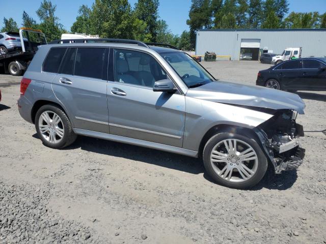 WDCGG8JB8EG329384 - 2014 MERCEDES-BENZ GLK 350 4MATIC SILVER photo 4