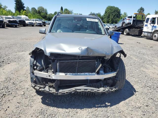 WDCGG8JB8EG329384 - 2014 MERCEDES-BENZ GLK 350 4MATIC SILVER photo 5