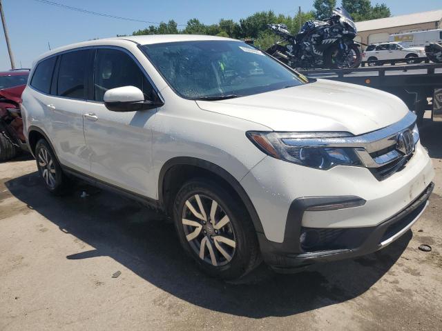 5FNYF6H31KB081310 - 2019 HONDA PILOT EX თეთრი ფოტო 4