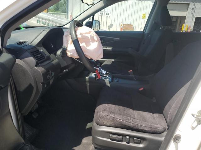 5FNYF6H31KB081310 - 2019 HONDA PILOT EX თეთრი ფოტო 7