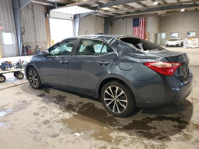 2T1BURHE2JC052867 - 2018 TOYOTA COROLLA L Сұр фото 2