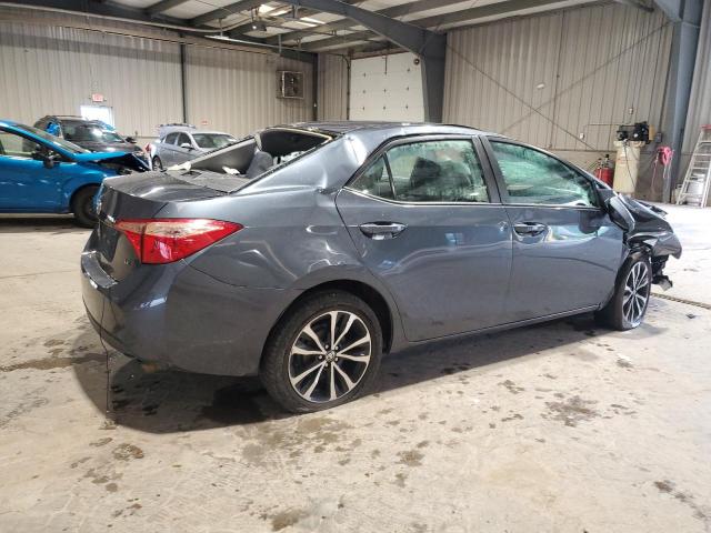 2T1BURHE2JC052867 - 2018 TOYOTA COROLLA L Сұр фото 3