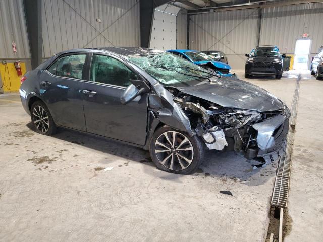 2T1BURHE2JC052867 - 2018 TOYOTA COROLLA L Сұр фото 4