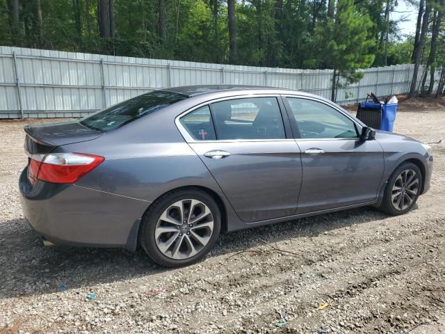 1HGCR2F53EA288231 - 2014 HONDA ACCORD SPORT GRAY photo 3