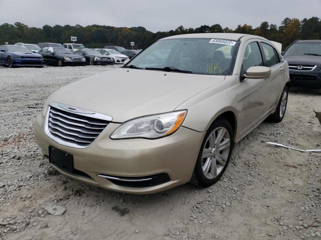 1C3CCBAB1DN705712 - 2013 CHRYSLER 200 LX GOLD photo 2