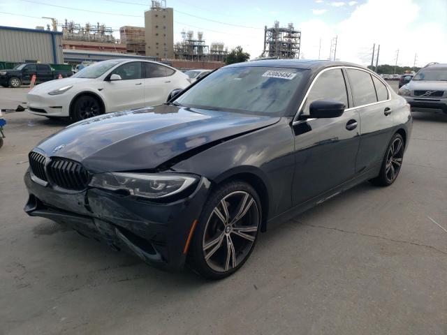 3MW5R1J07M8C05484 - 2021 BMW 330I BLACK photo 1