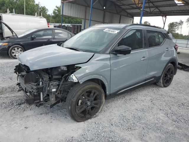 3N1CP5DV1ML533966 - 2021 NISSAN KICKS SR GRAY photo 1