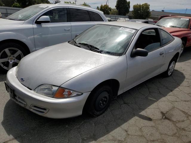 1G1JC124617376642 - 2001 CHEVROLET CAVALIER GRAY photo 1