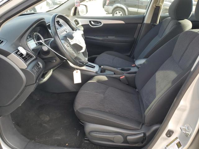 3N1AB7AP0FY302747 - 2015 NISSAN SENTRA S SILVER photo 7